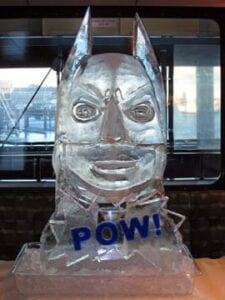 Batman Ice Luge Pow!