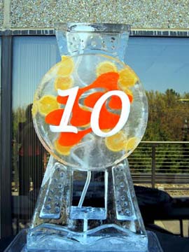 Custom Drink Luges – Brilliant Ice Sculpture