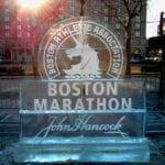Boston Marathon Ice Sculpture

