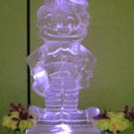 Clown Ice Sculpture