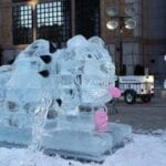 Buffy Ice Sculpture Boston