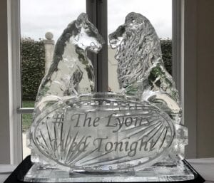 Two Lions for Lyons wed tonight wedding
