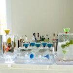 Decorative Table Top Martini Bar Ice Sculpture