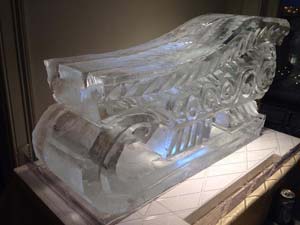 Sleigh Shot Luge in ice