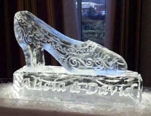 Glass Slipper with Names
