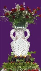 Standard Greek Vase Ice Sculpture