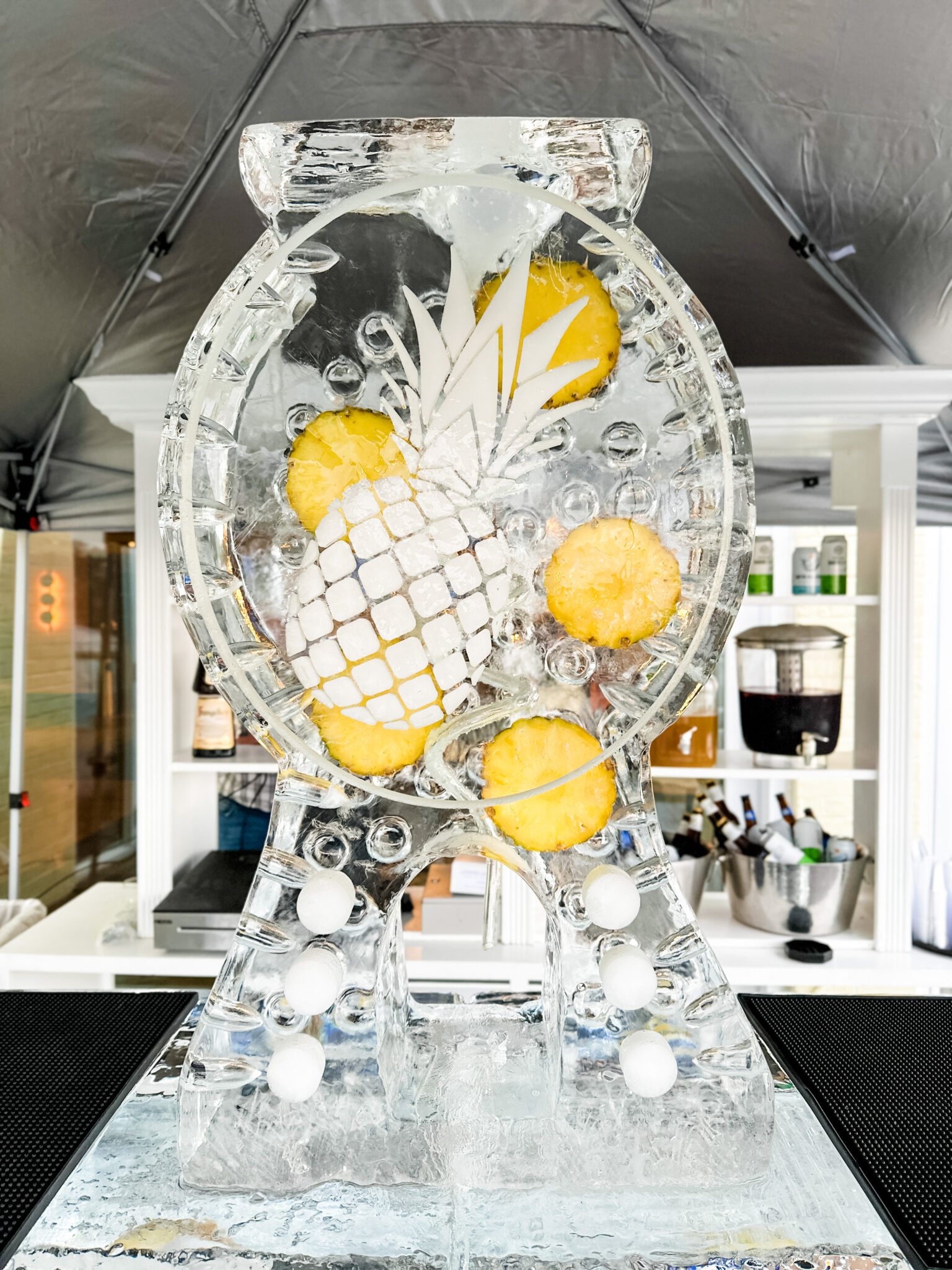 Custom Drink Luges – Brilliant Ice Sculpture