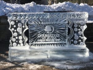 Doubletree Bedford Ice bar 8 ft