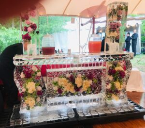 Flower Ice Bar 8 ft
