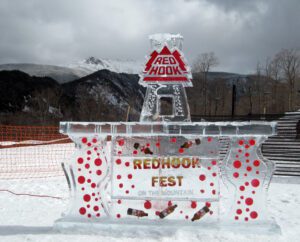 RED Hook Bar on top of MT Snow